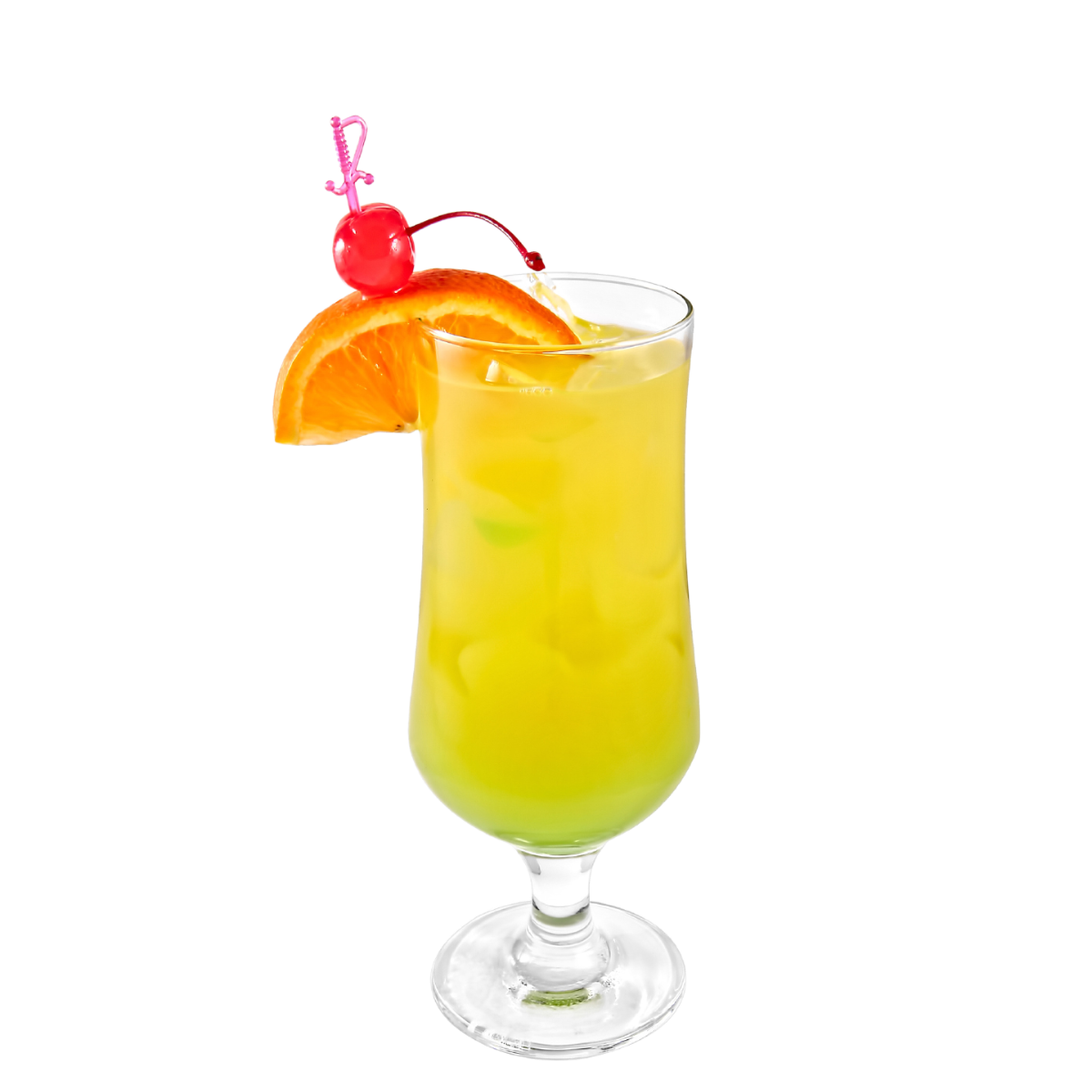 Passion fruit with a splash of orange flavor