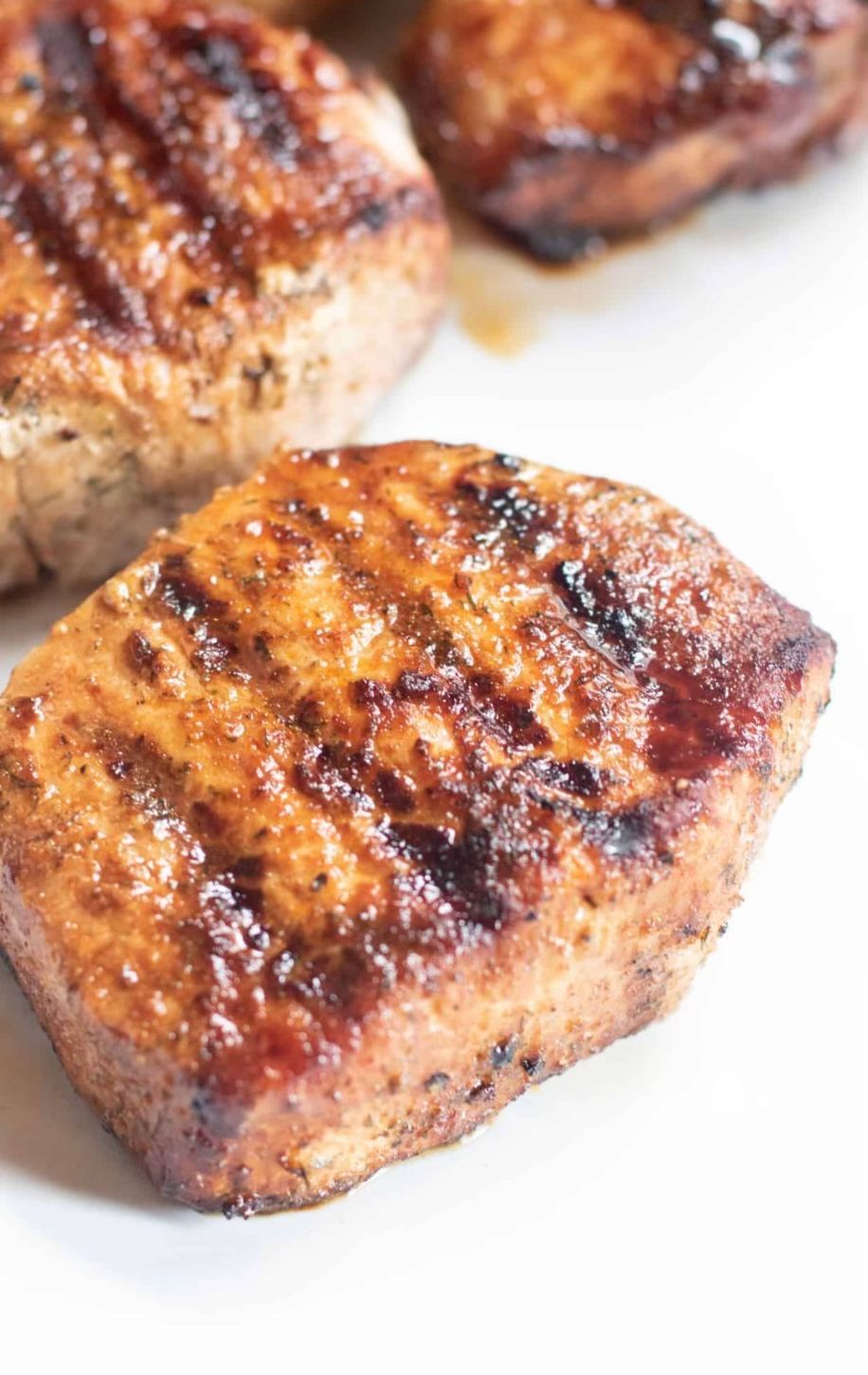 Glaze pork chop