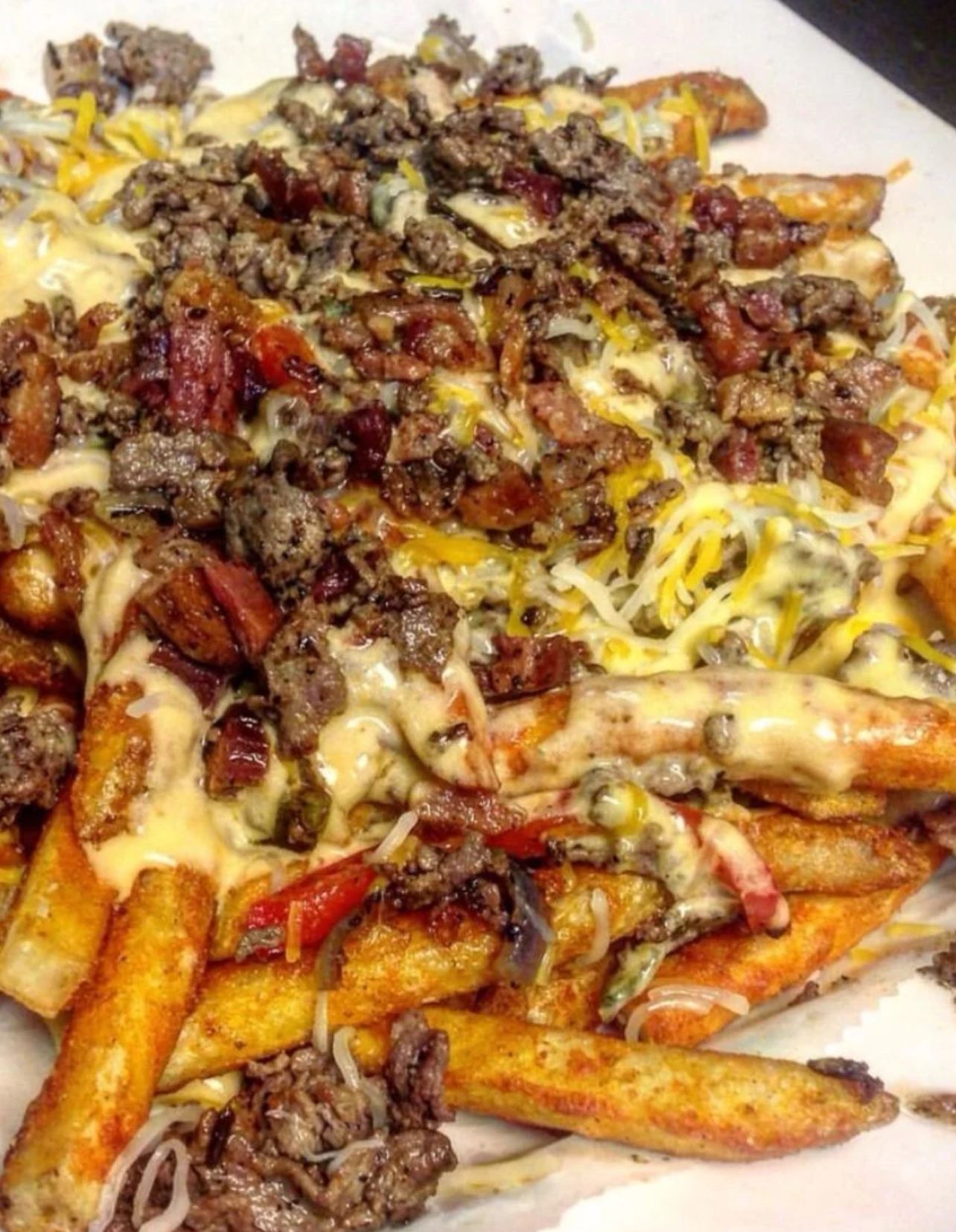 Oxtail Loaded fries