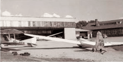 De PH-183, bij Fokker gebouwde Goevier.
