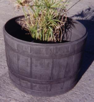 Plant on a Barrel — Wood Barrel in Capitol Heights, MD