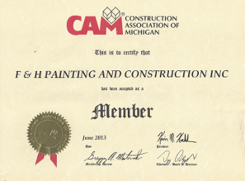 Construction Association of Michigan Member