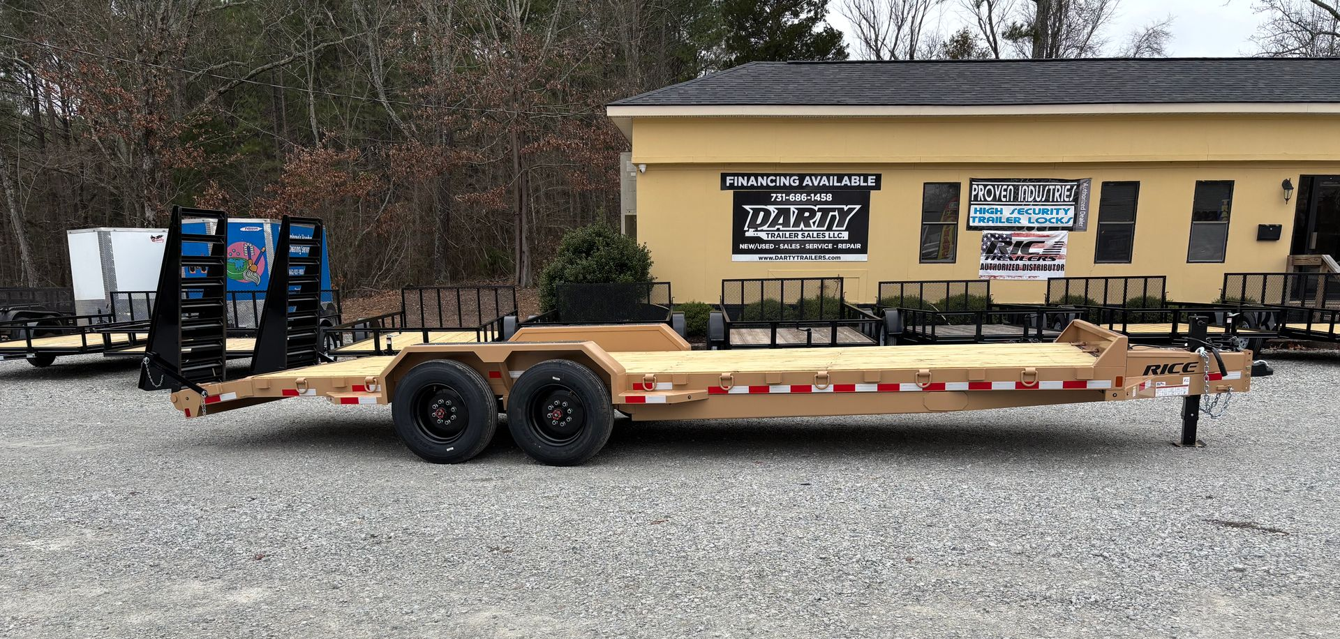 Rice 16k HD Equipment Trailer