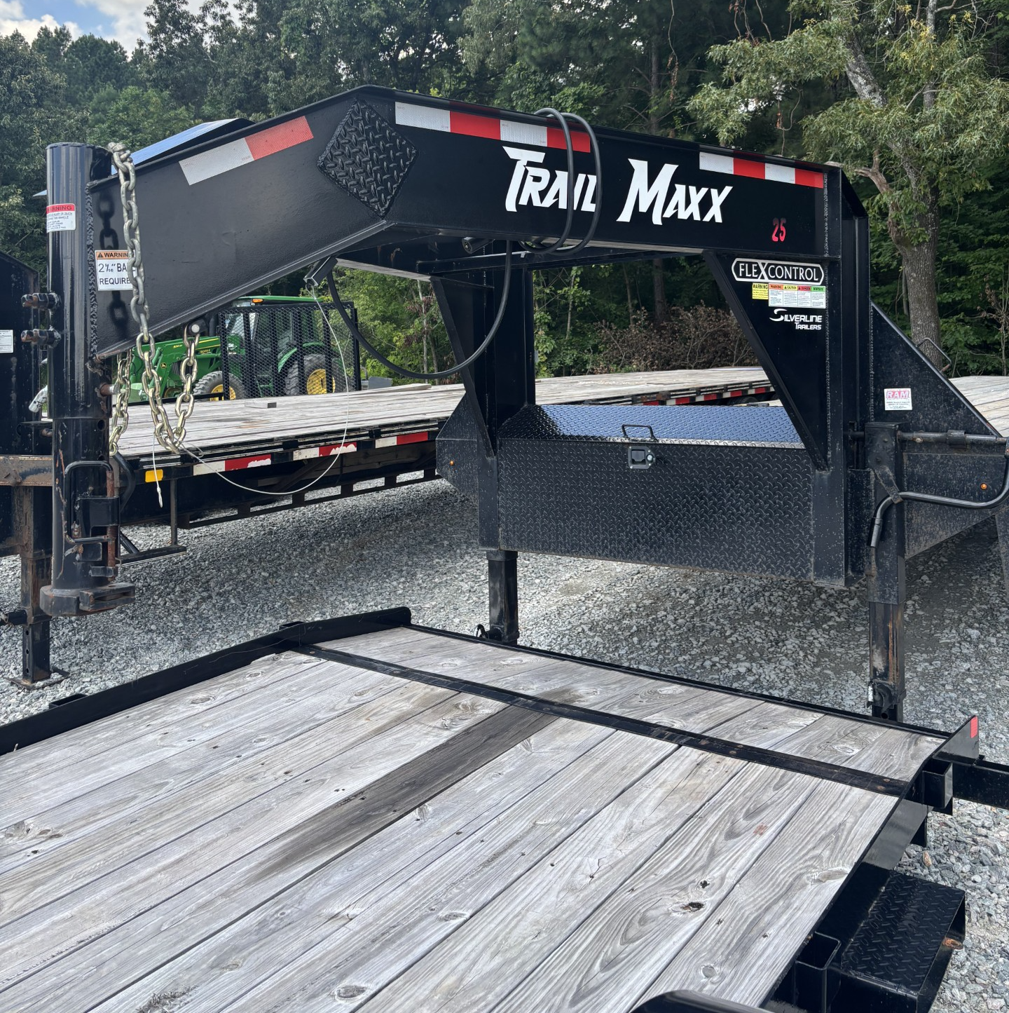 16k rated 16 foot long Raw max  dump trailer