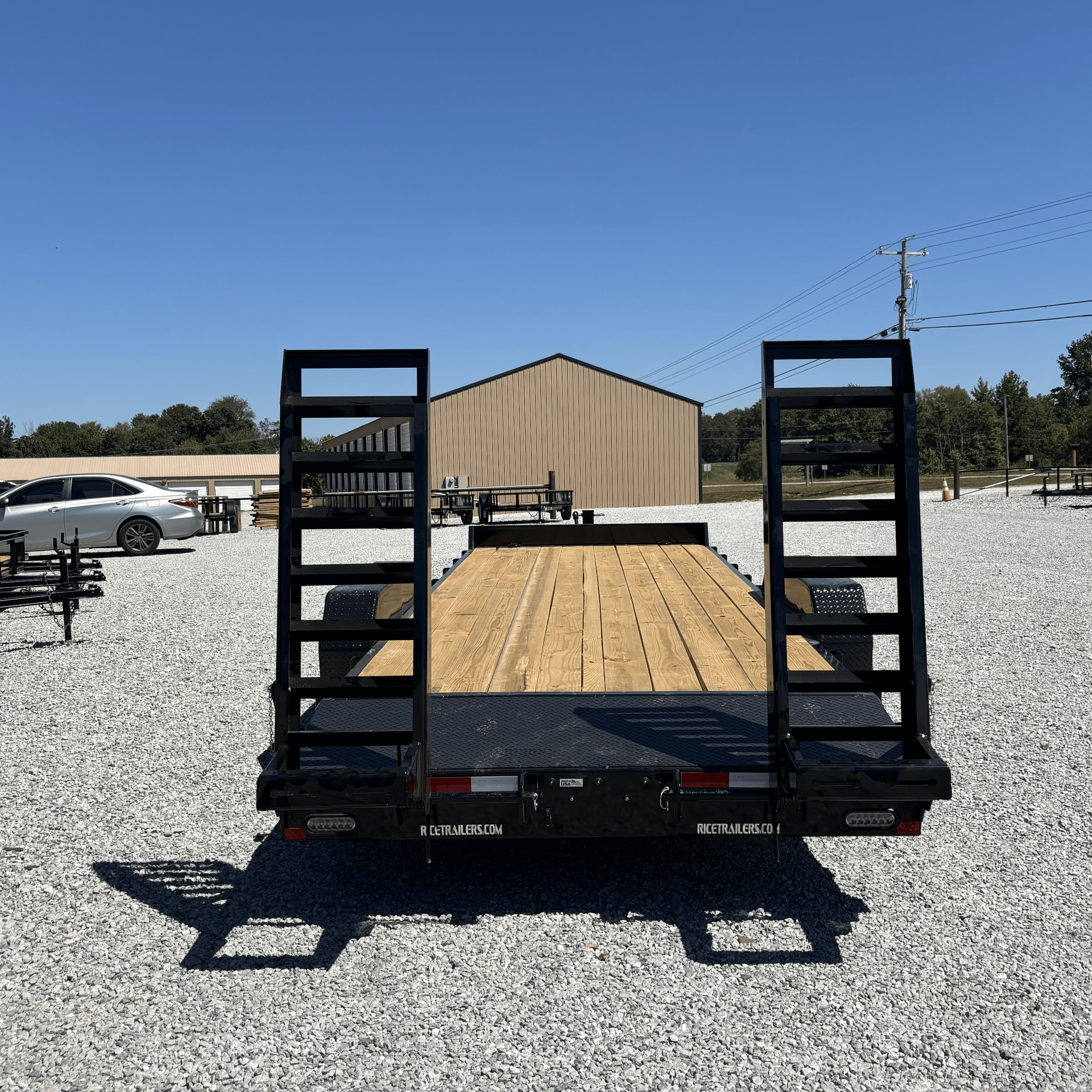 7' x 20' + 2  Equipment Trailer