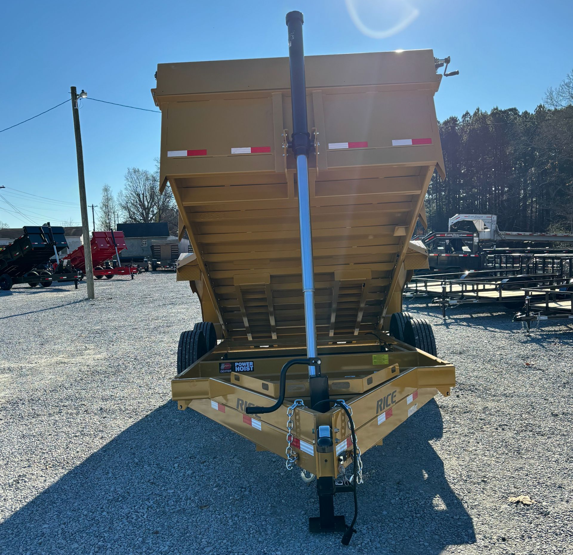 Yellow Rice 16K Dump Trailer