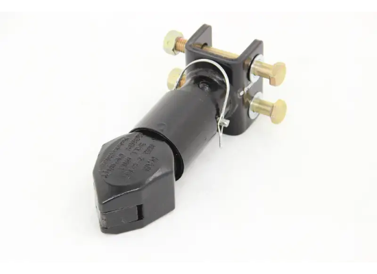 Sleeve-Lock Trailer Coupler - Adjustable Channel Mount - Black - 2-5/16