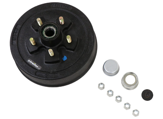 Easy Grease Trailer Hub and Drum Assembly for 3.5K Axles - 10
