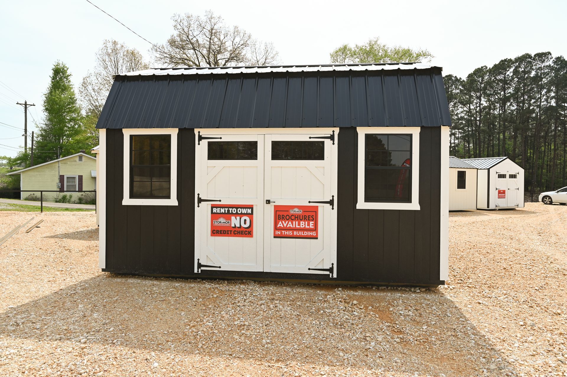 Side Lofted Barn (SMT-Z1) 12 x 16