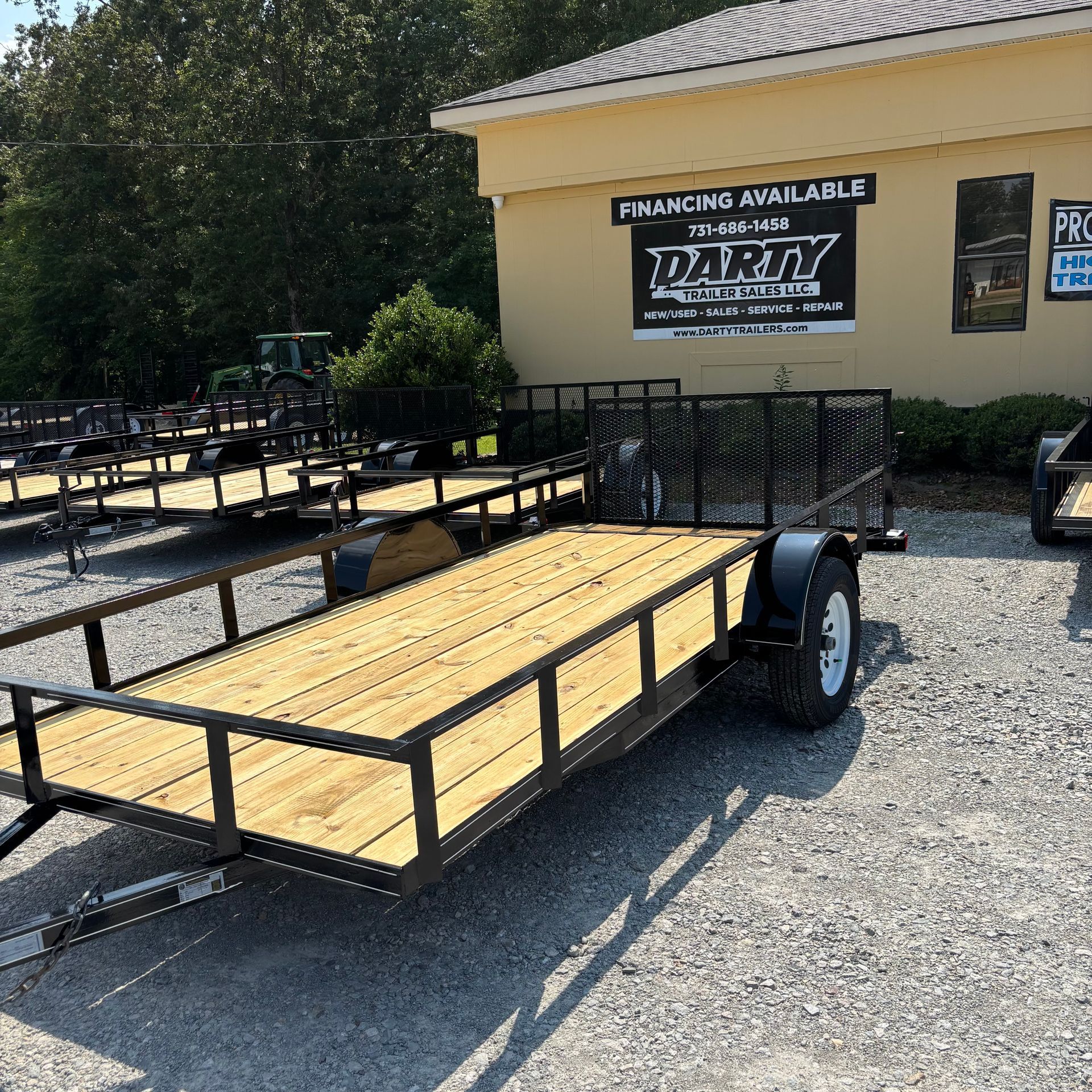 6' x 14' Single Axle
