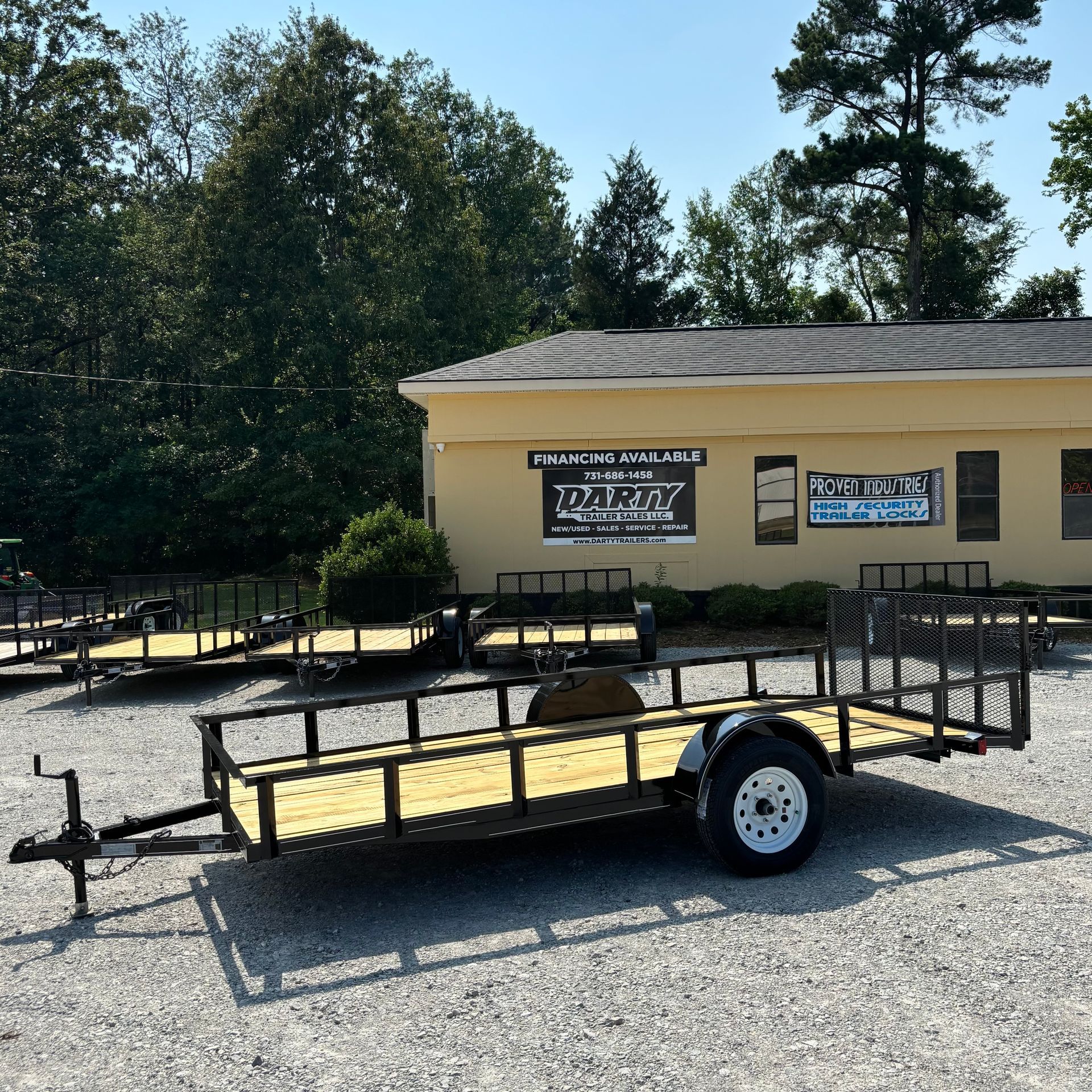 6' x 14' Single Axle