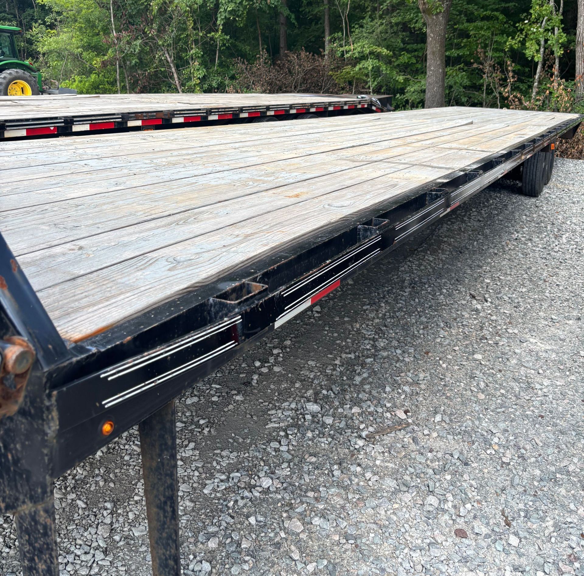 16k rated 16 foot long Raw max  dump trailer