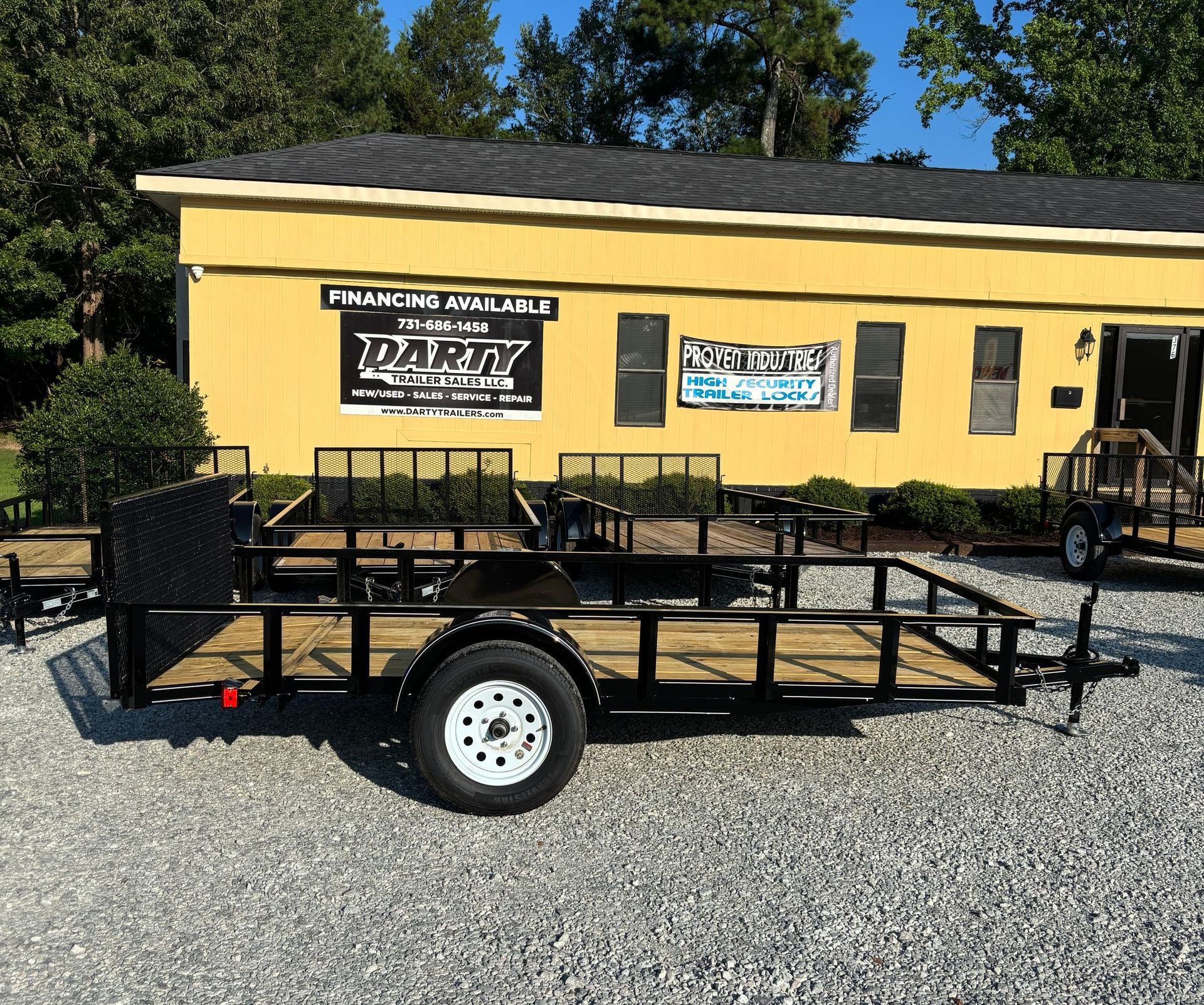 6' x 12' Single Axle