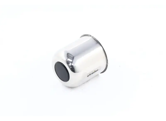 Americana Trailer Wheel Center Cap - Stainless Steel - 4.25