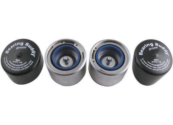 Bearing Buddy Bearing Protectors - Model 1980 - Chrome Plated (Pair)