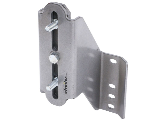 SPARE MOUNTS:Demco Spare Tire Carrier for Bolt-On Swivel Jack - Silver