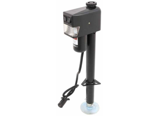 JACKS:Electric Jack w/ Footplate and 7-Way Plug - A-Frame - 25-1/8