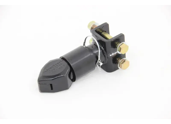 HITCHES:Sleeve-Lock Trailer Coupler - Adjustable Channel Mount - Black - 2