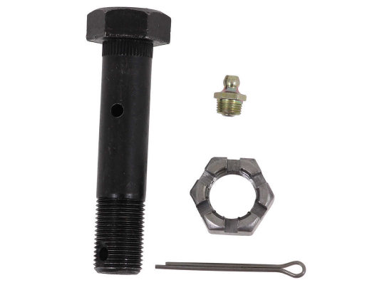 SUSPENSION:Wet Equalizer Bolt with Castle Nut, Grease Zerk and Cotter Pin - 3-1/2