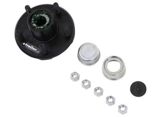 Easy Grease Trailer Idler Hub Assembly for 2K Axles - 10