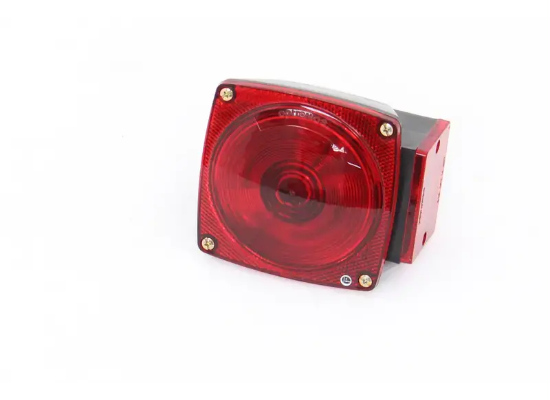 Trailer Tail Light - Incandescent - Red Lens - Passenger Side