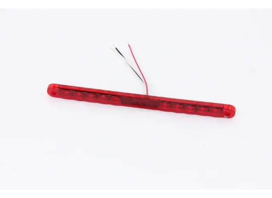 Hot-Line LED Third Brake Trailer Light Bar w/ Reflector - Stop, Turn, Tail - Submersible - Red Lens