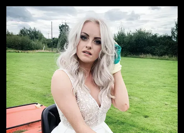 Katie McGlynn does virtual BAFTA shoot with British fashion photographer Rankin