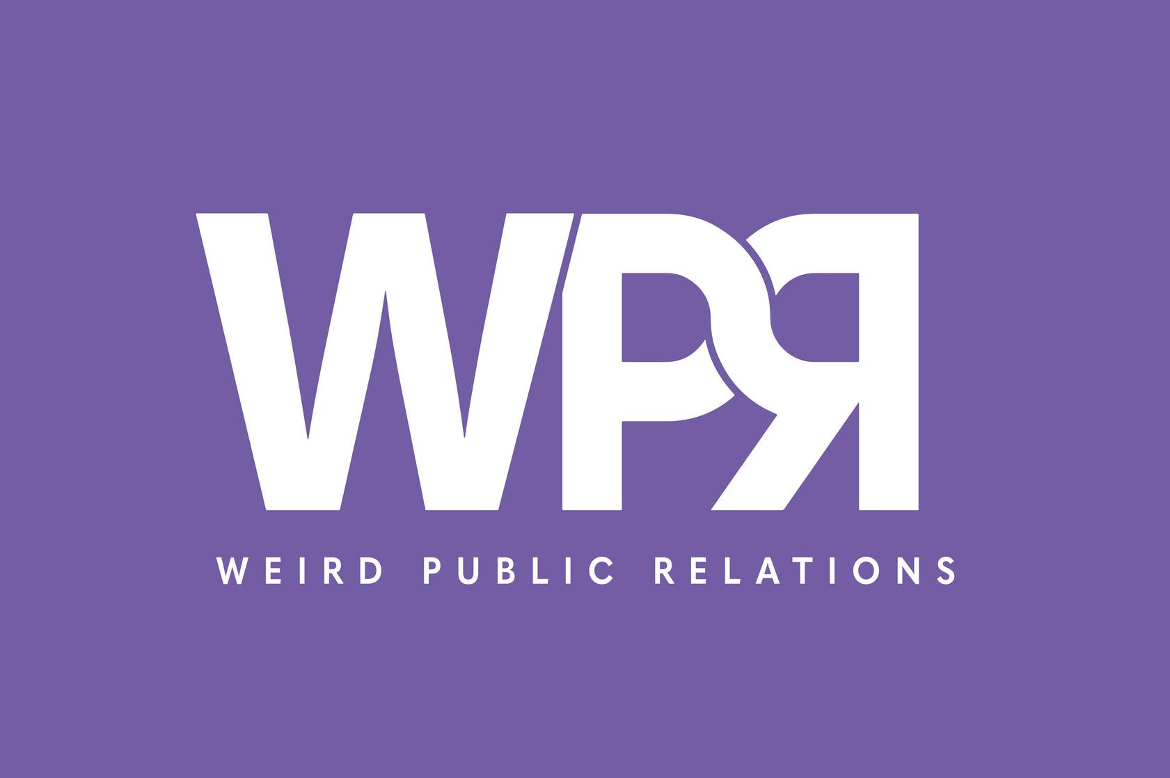 WEIRD PR shares rebrand and launches new website