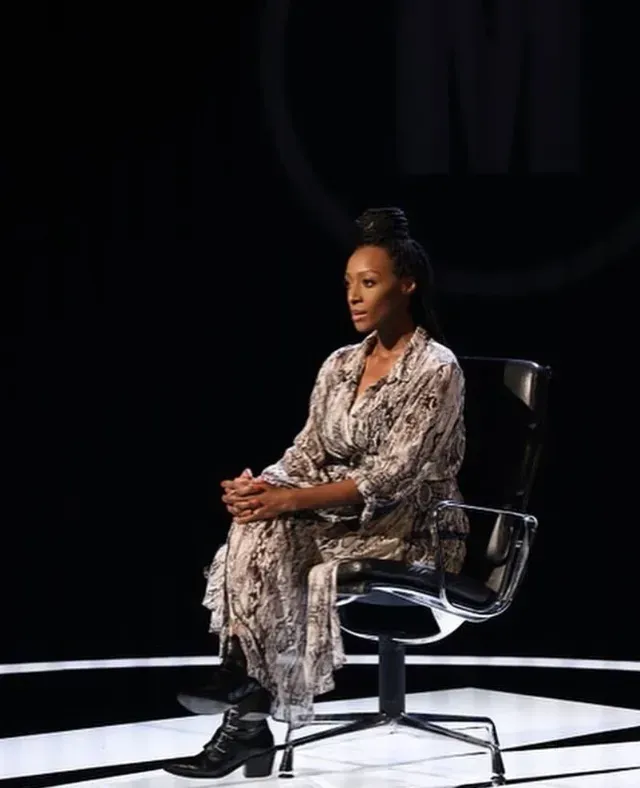 Victoria Ekanoye appears on Celebrity Mastermind