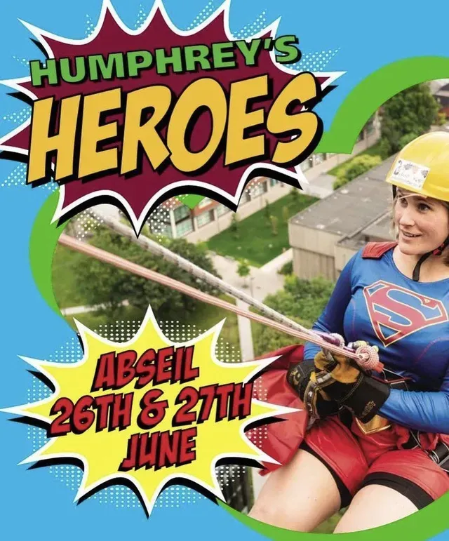 Jazz Franks and David Tag abseil off 19-storey building for Royal Manchester Children's Hospital