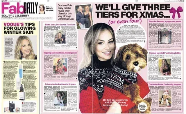 Rhian Sugden and Victoria Ekanoye talk Christmas with Fabulous Daily