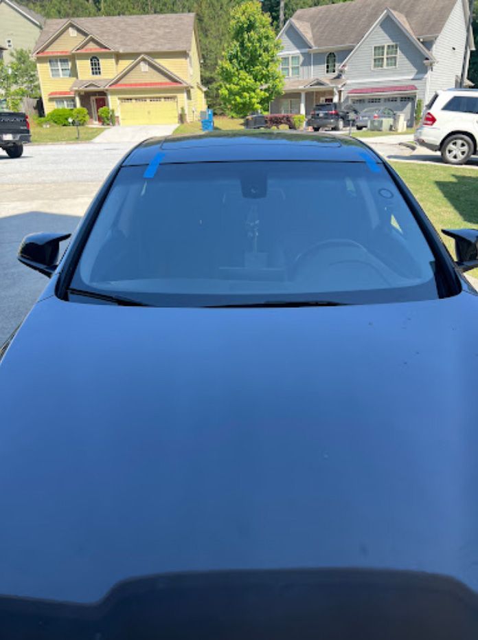 After windshield replacement — Grayson, GA — Express Mobile Auto Glass