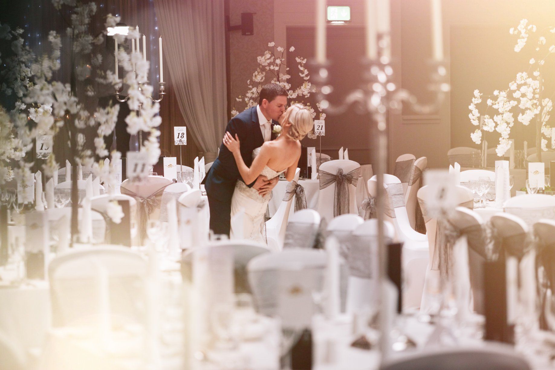 wedding couple first dance at Killarney Oaks Hotel