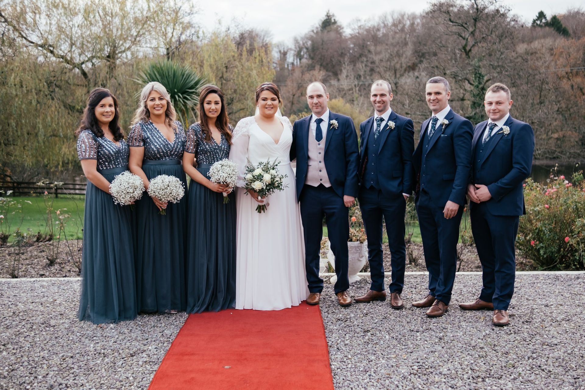 Innishannon house hotel winter wedding