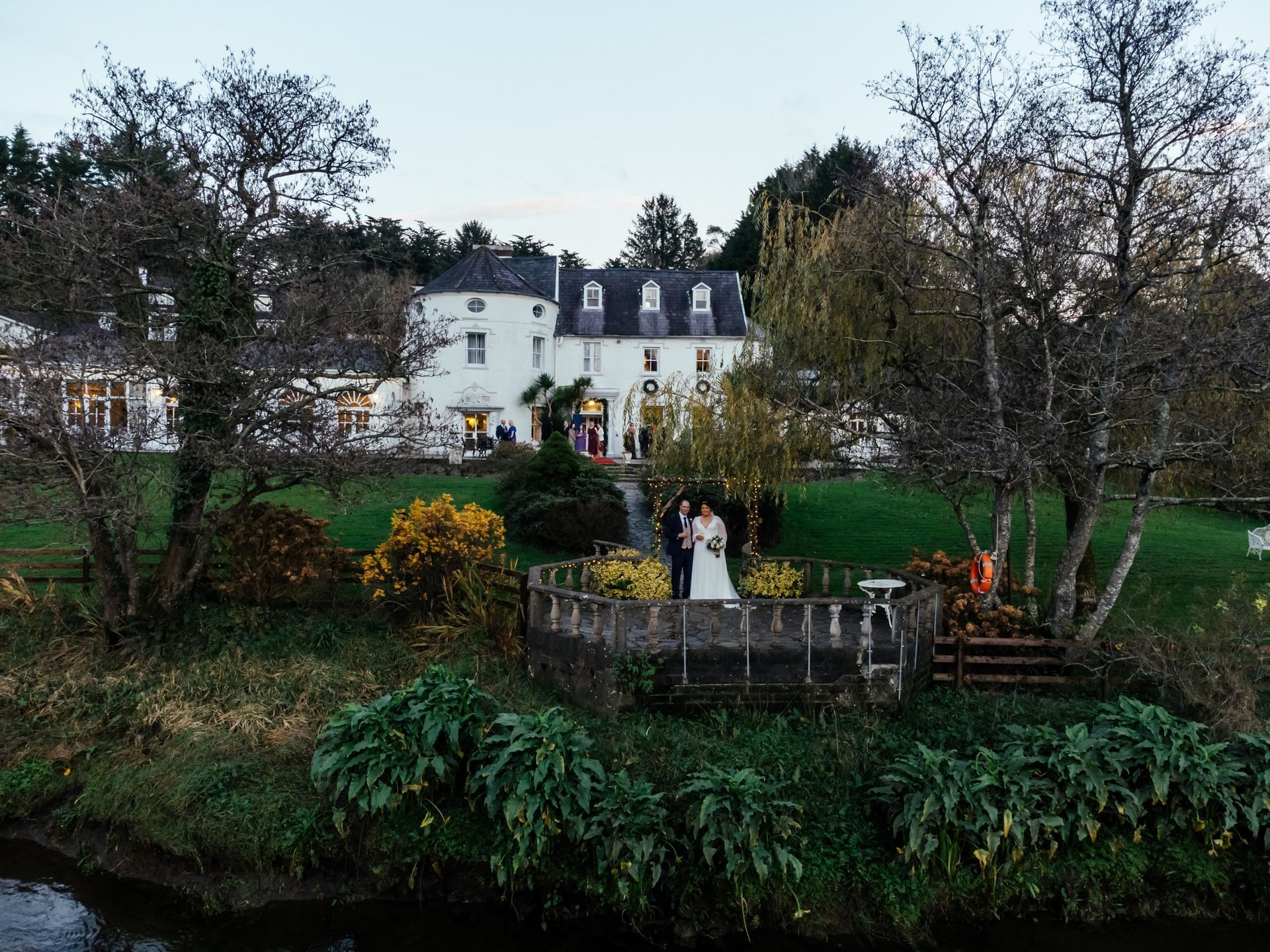 Innishannon House Hotel Winter wedding