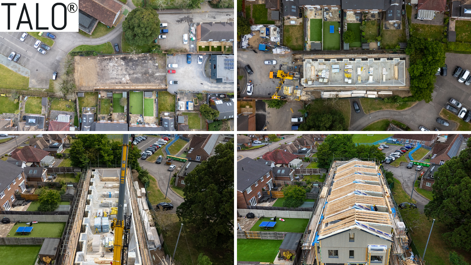 A new development of ultra-low energy executive homes built using the TALO timber offsite housing system