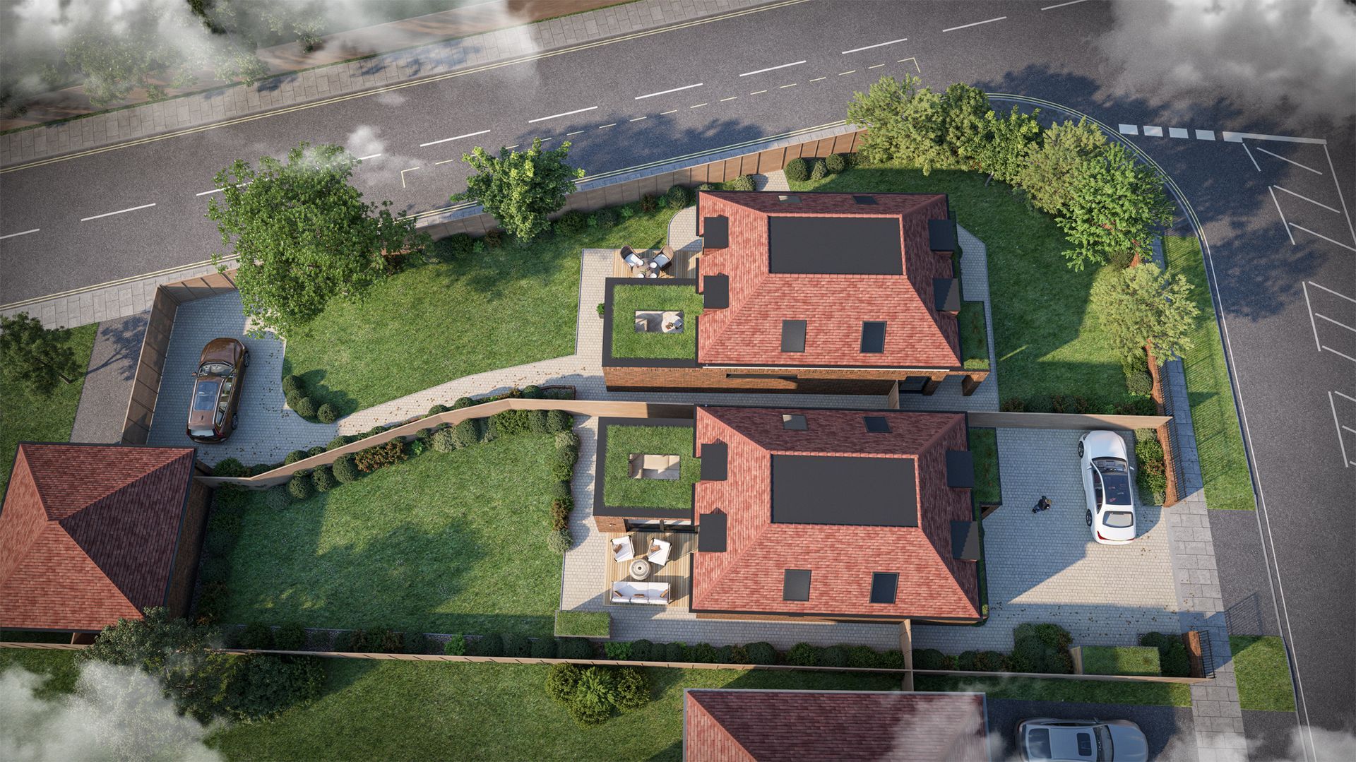 Low energy homes built using TALO's timber offsite superstructure system