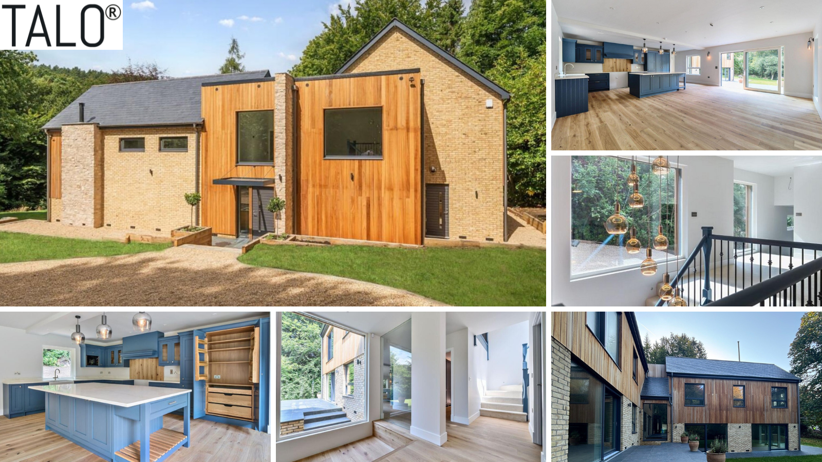 An executive residential development in Surrey built using the TALO offsite housing system