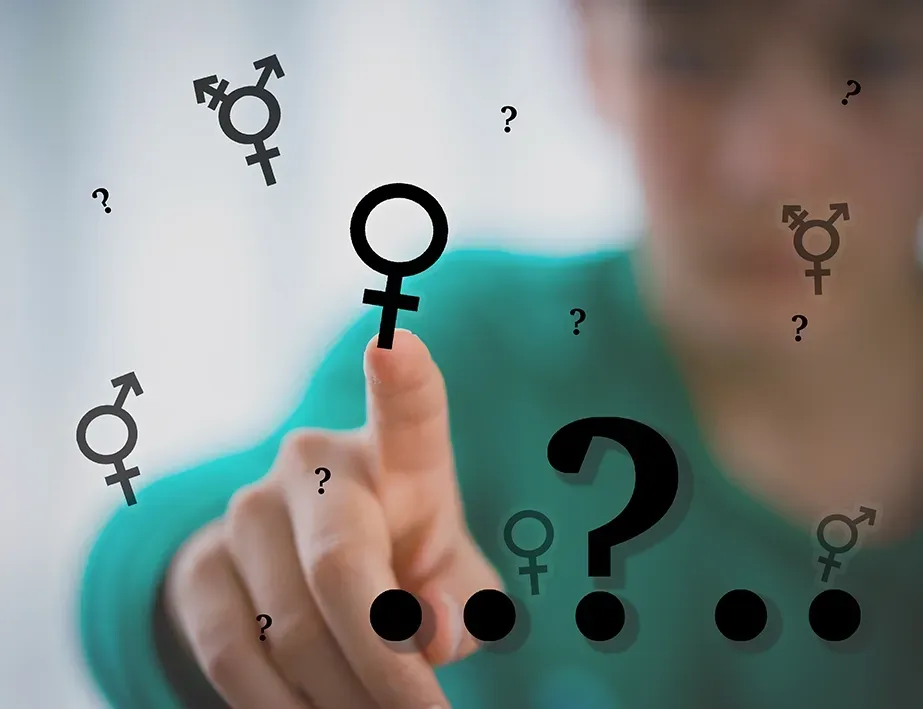 A Young Gender Diverse Person with a Green Jumper — Beth Numeyer Counselling in Telarah, NSW
