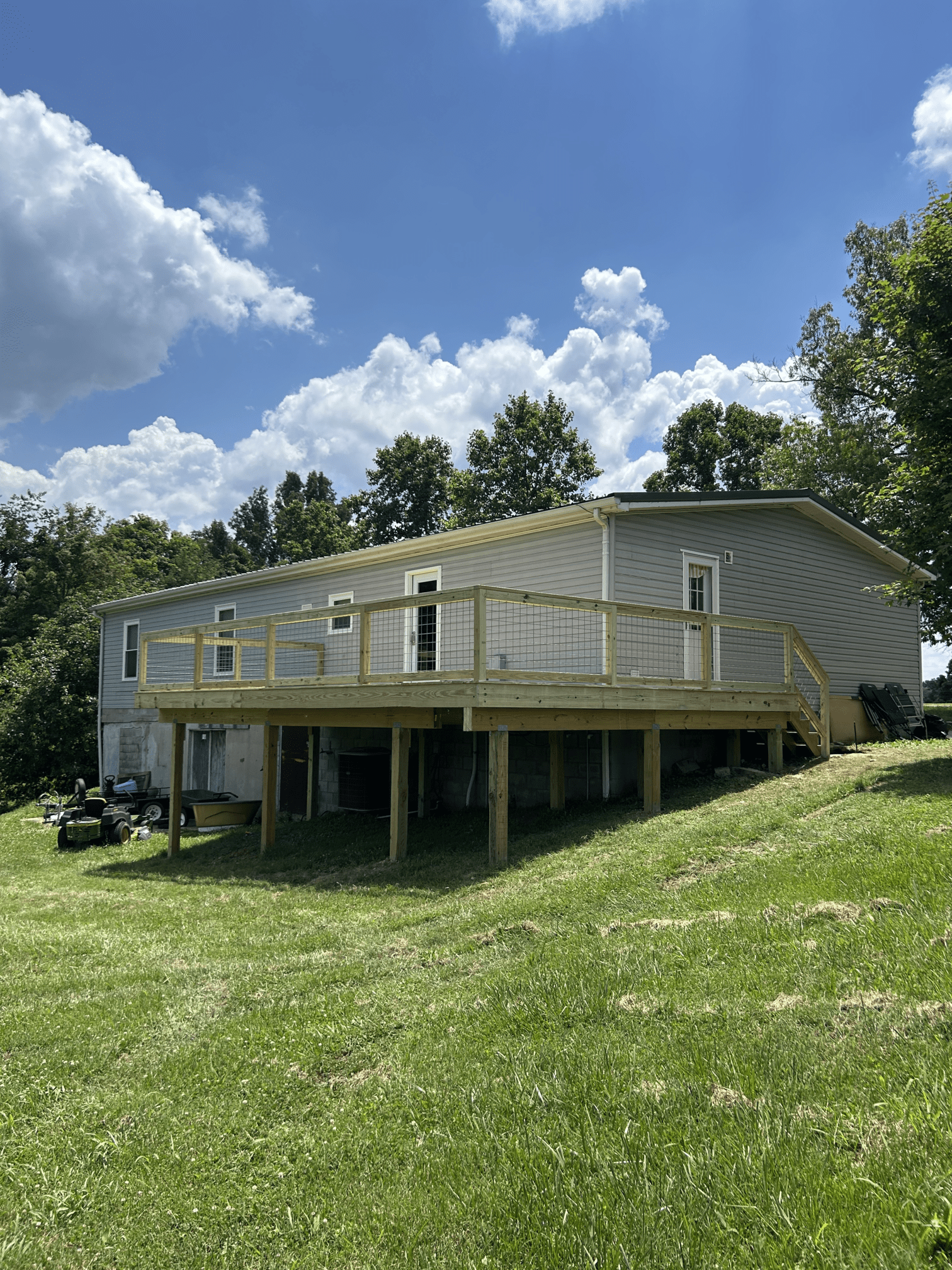 Deck renovations with stunning before-and-after transformations.