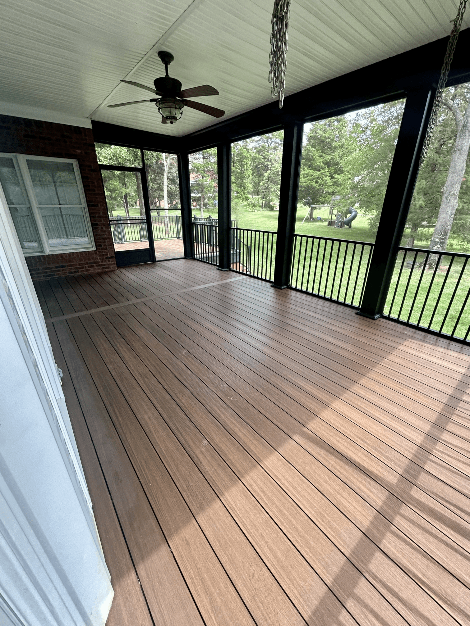 Examples of custom features like seating, lighting, and expanded layouts.