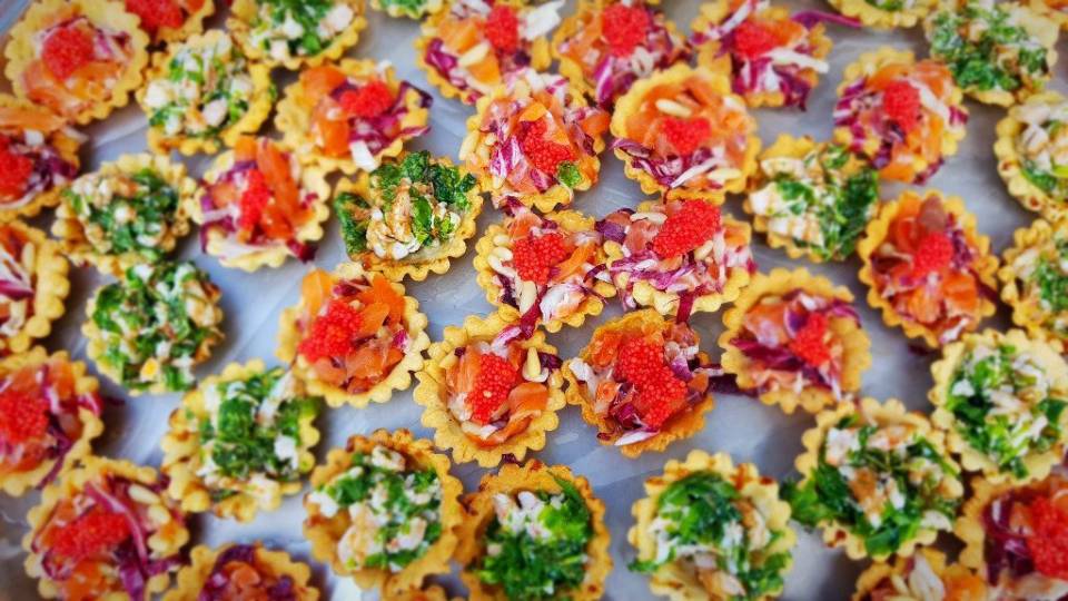 mise en place de la réception