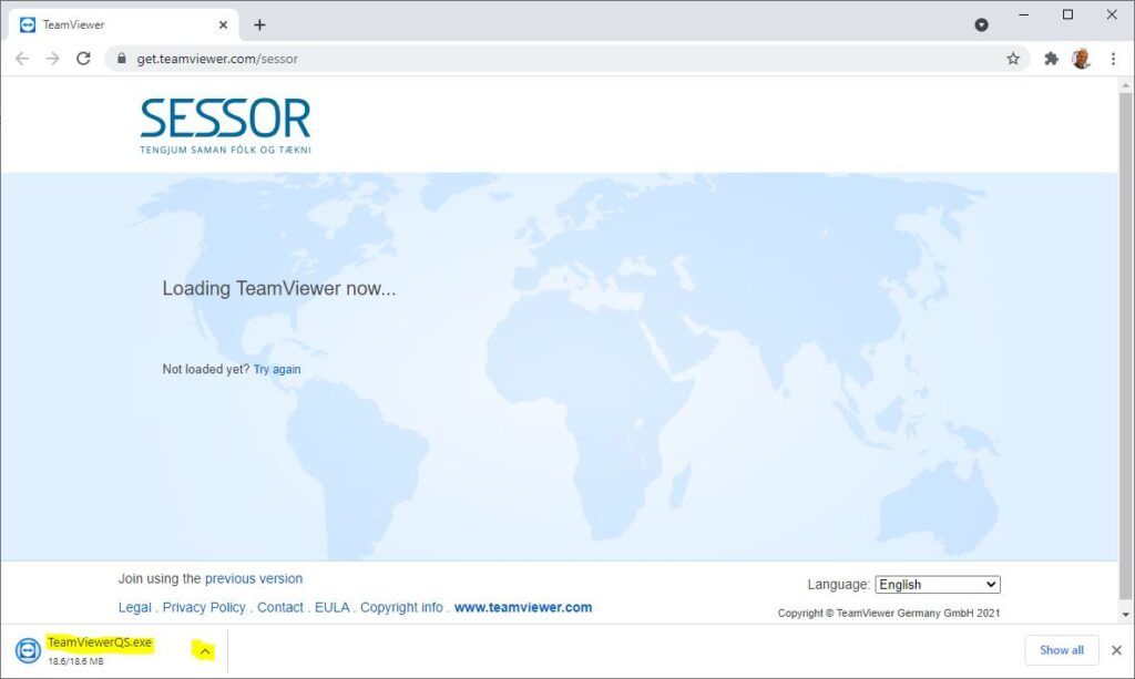 Fjarhjalp-teamviewer