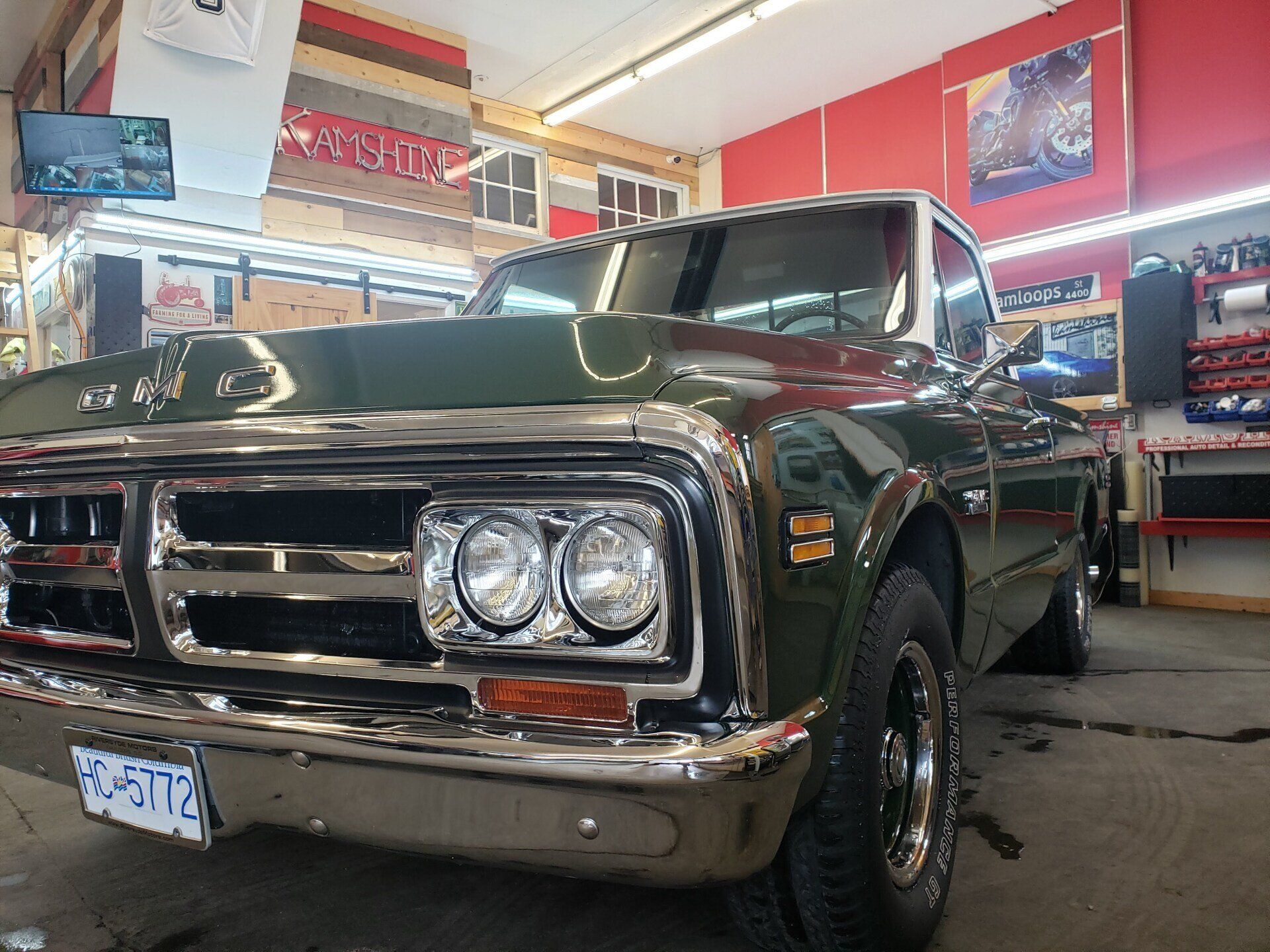 Head Lights of Car With No Roof — Kamloops, BC — Kamshine Automotive Detailing Ltd.