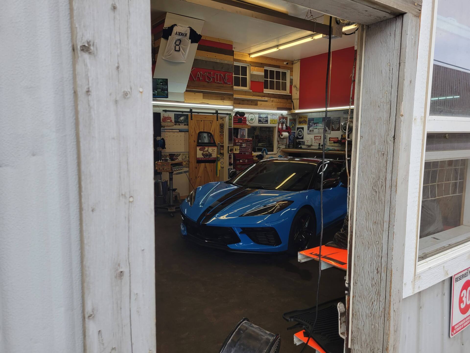 Blue Car — Kamloops, BC — Kamshine Automotive Detailing Ltd.