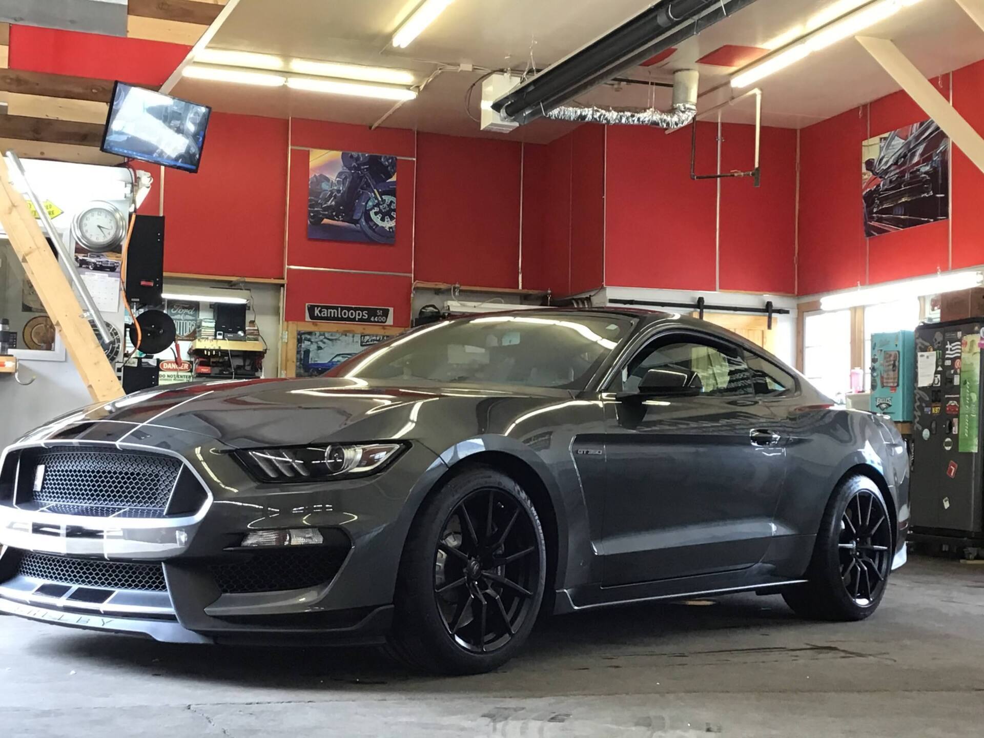 Black Car Before Exterior Cleaning — Kamloops, BC — Kamshine Automotive Detailing Ltd.