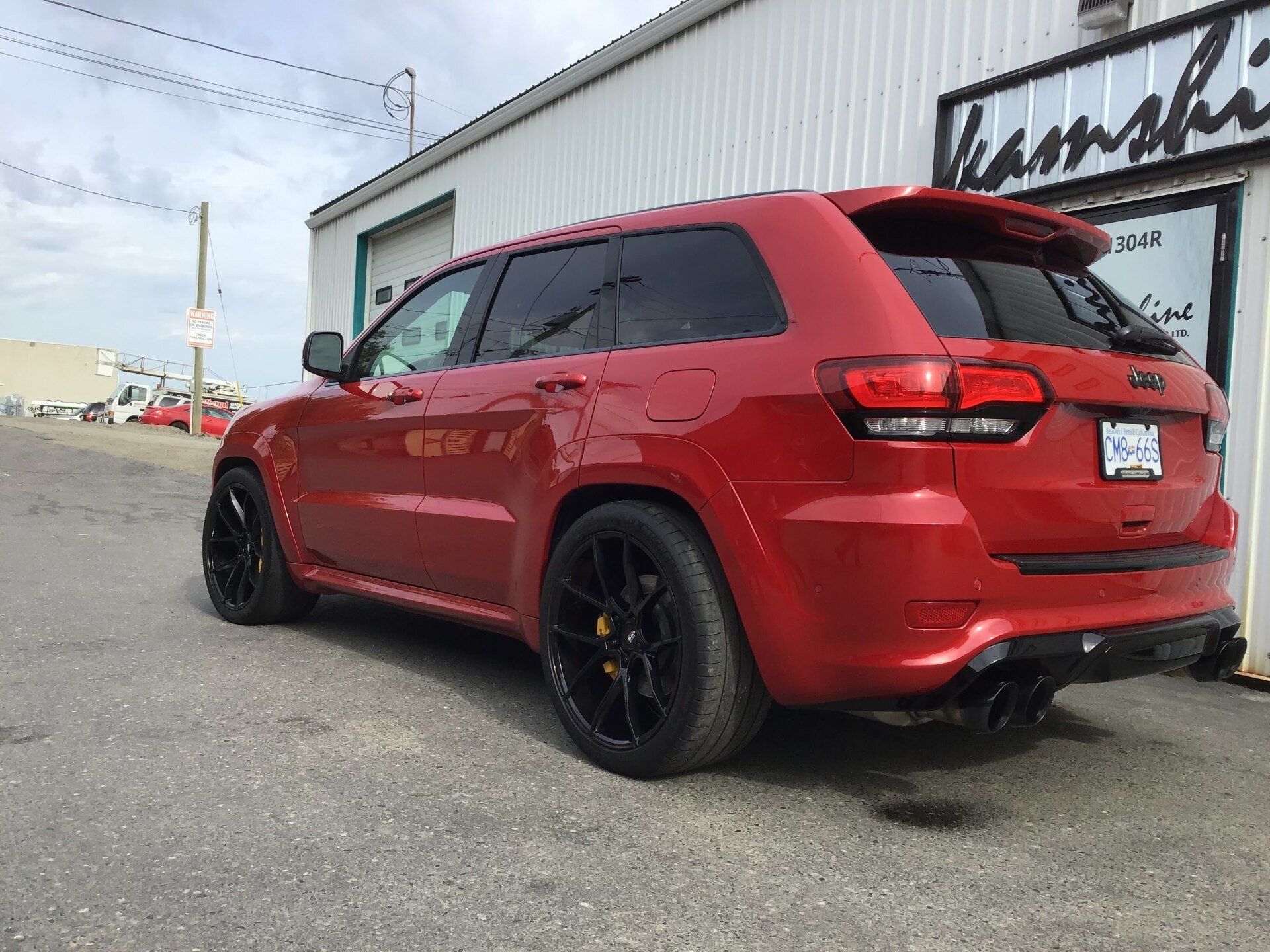 Modern Red Car — Kamloops, BC — Kamshine Automotive Detailing Ltd.