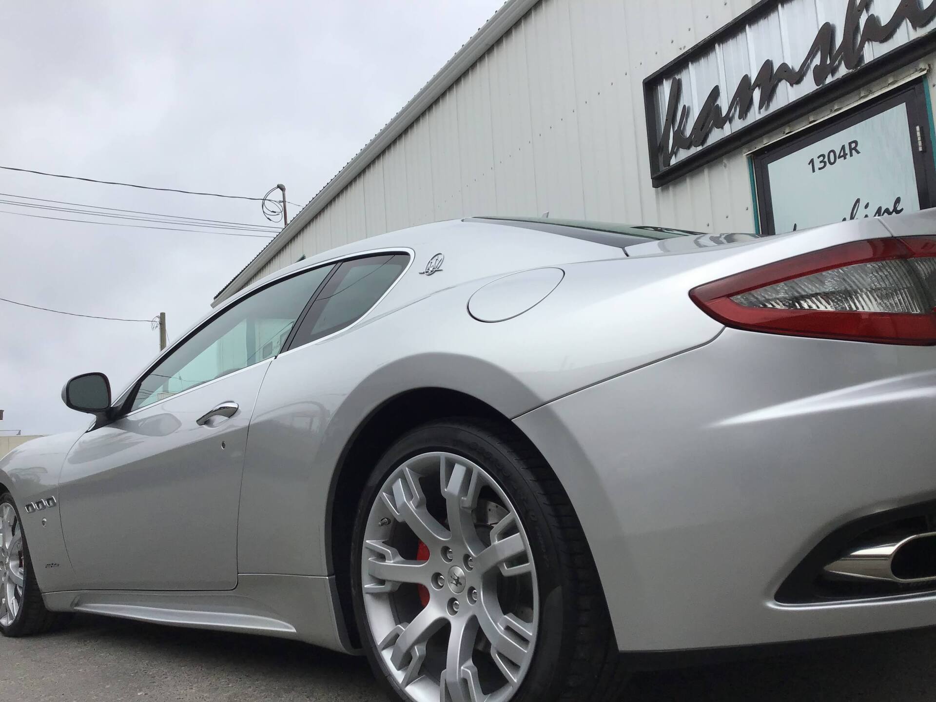 Gray Car With Back Light View — Kamloops, BC — Kamshine Automotive Detailing Ltd.