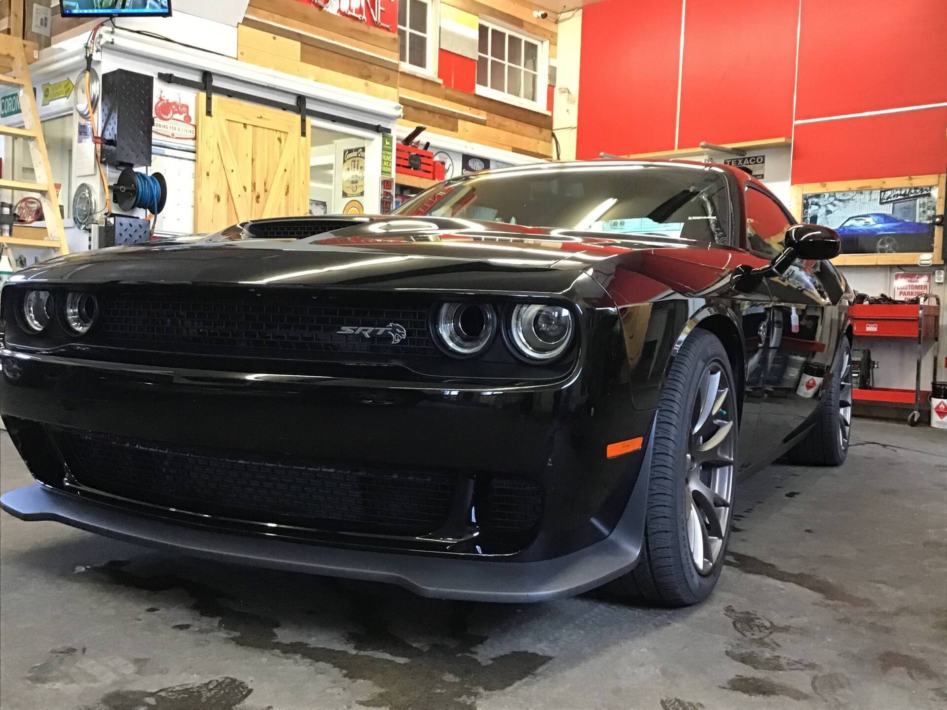 Front View of Black Car — Kamloops, BC — Kamshine Automotive Detailing Ltd.