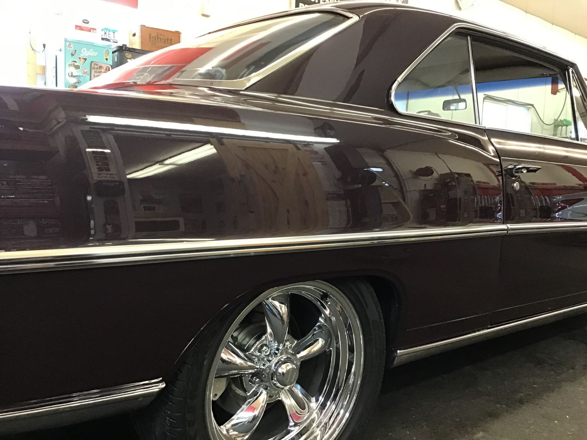 Car with Brand New Mugs and Tire — Kamloops, BC — Kamshine Automotive Detailing Ltd.